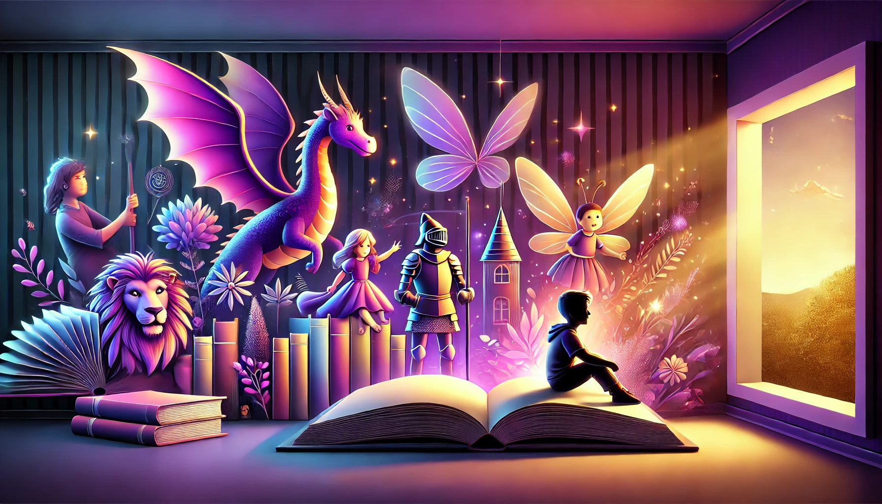 Illustration of storytelling